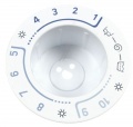 Gauge Disc - C00116590 Programme Disc White Pw [Whirlpool Indesit]